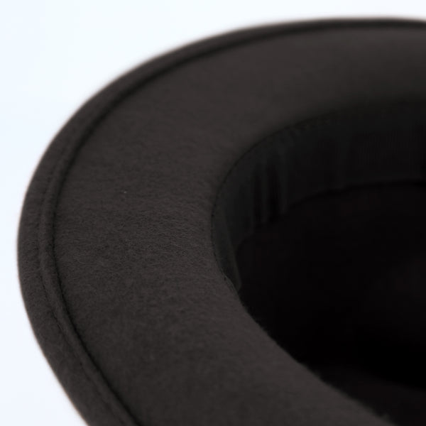 Miller Trilby Wollfilzhut | Filzhut mit gleichfarbigem Ripsband | Fedorahut Made in Italy