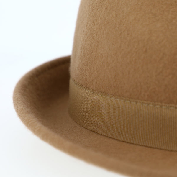 Miller Trilby Wollfilzhut | Filzhut mit gleichfarbigem Ripsband | Fedorahut Made in Italy