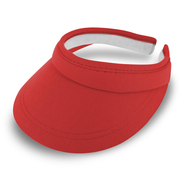 Clipvisor in One Size aus 100% Baumwolle mit Frotteeband | Sonnenschutz in vielen Farben