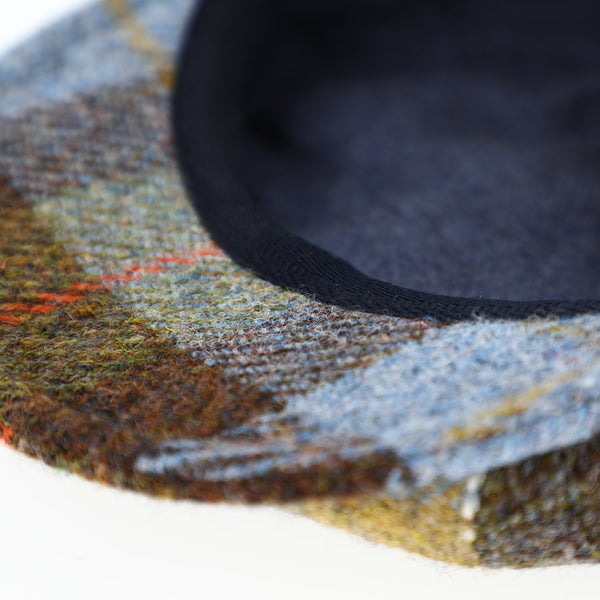 Rona 8-Panel-Cap Harris-Tweed Patchwork |  Bakerboy made in Italy