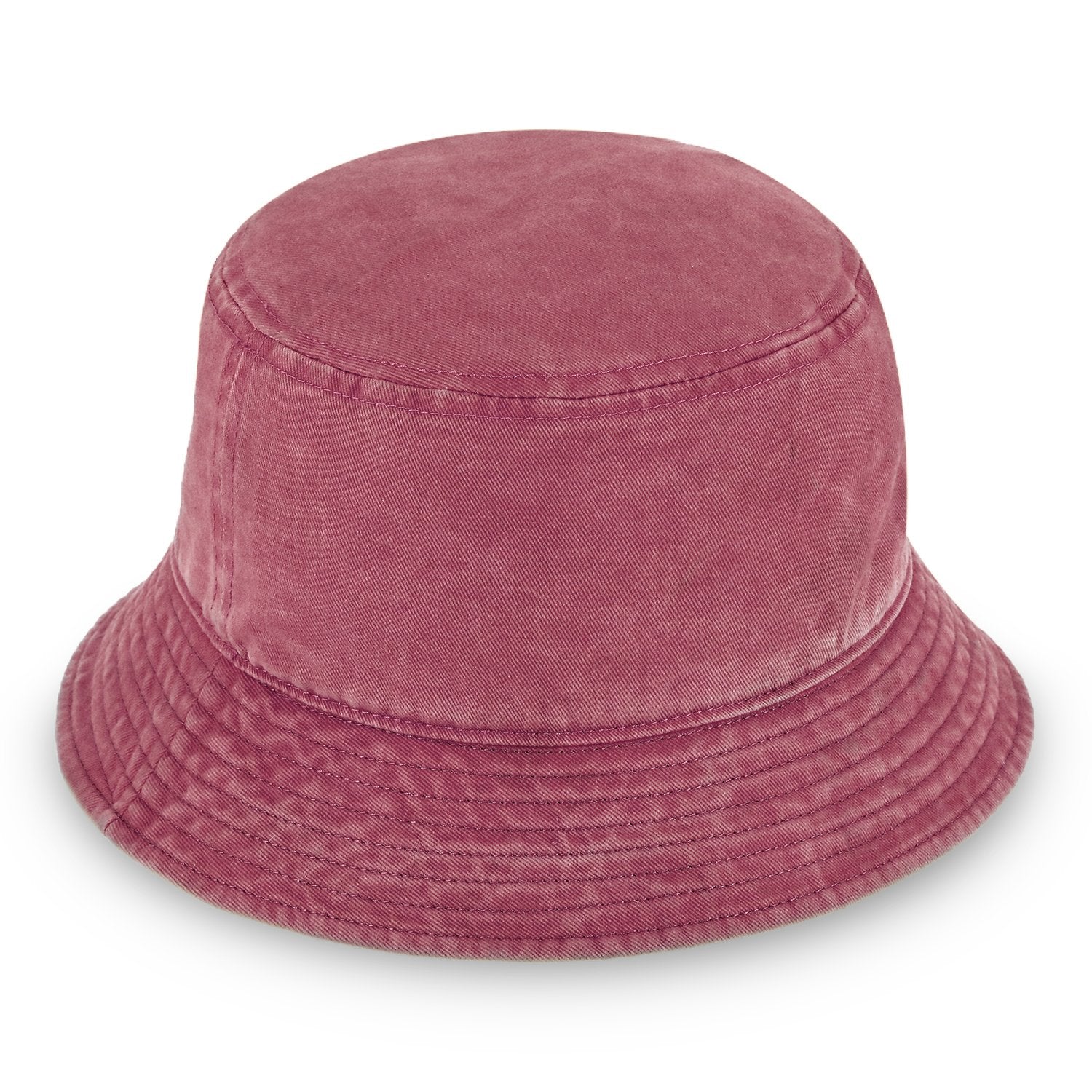 Washed Cotton Bucket Hat | Zweifarbiger Unisex Fischerhut