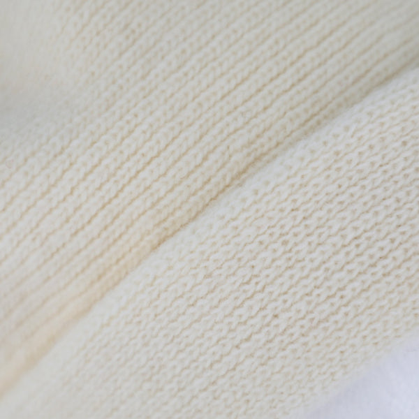 Strickbaske mit Umschlag | Barett Made in Italy