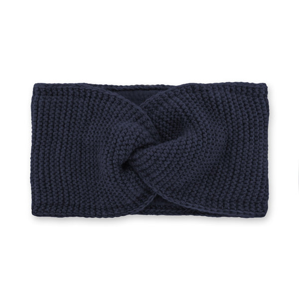 Stirnband aus Wollmaterial mit Fleecefutter | Headband Made in Europe