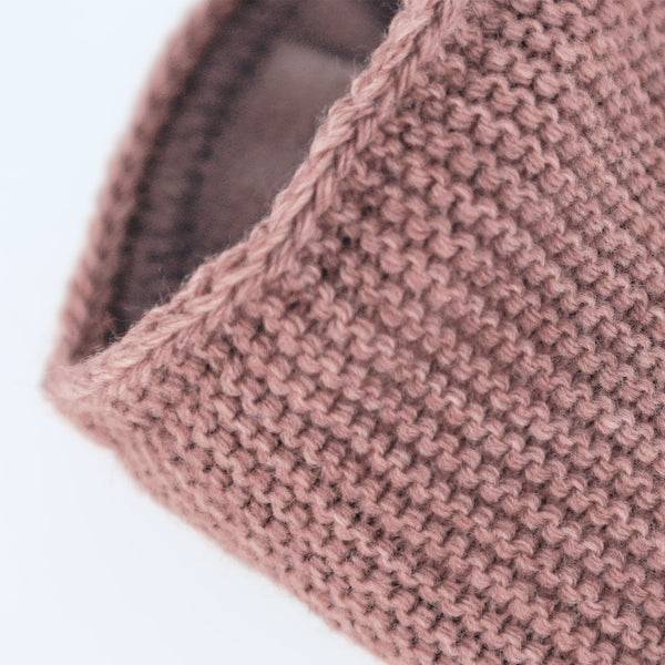 Stirnband aus Wollmaterial mit Fleecefutter | Headband Made in Europe