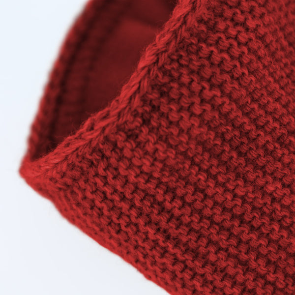 Stirnband aus Wollmaterial mit Fleecefutter | Headband Made in Europe