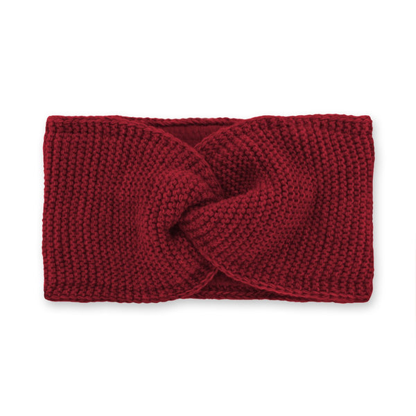 Stirnband aus Wollmaterial mit Fleecefutter | Headband Made in Europe