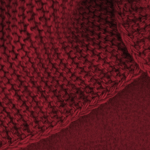 Stirnband aus Wollmaterial mit Fleecefutter | Headband Made in Europe
