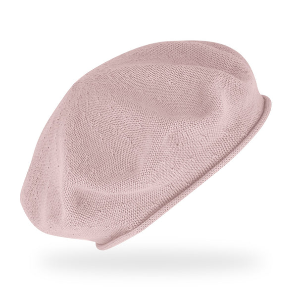 Feinstrickbaske mit Rollrand | Barett Made in Europe