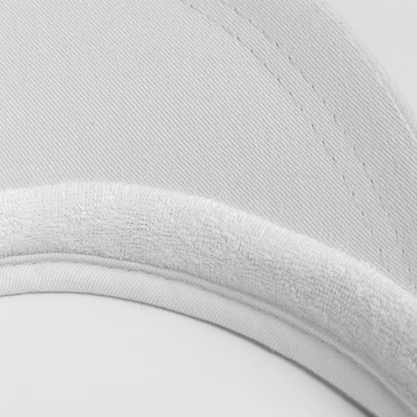 Clipvisor in One Size aus 100% Baumwolle mit Frotteeband | Sonnenschutz in vielen Farben