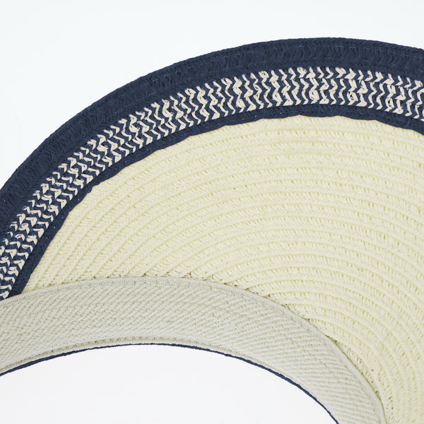 fiebig Lucy Visor aus Naturfaser | One Size Sommercap in vielen Farben aus robustem Papier | Unisex Sommerkappe