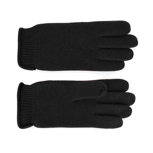 Handschuh aus gewalkter Schurwolle mit Ledersaum | Unisex in vielen Farben