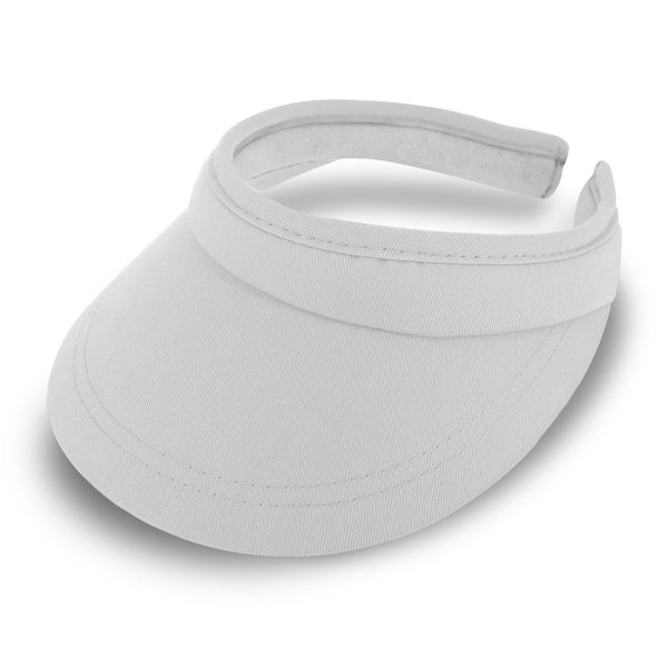 Clipvisor in One Size aus 100% Baumwolle mit Frotteeband | Sonnenschutz in vielen Farben