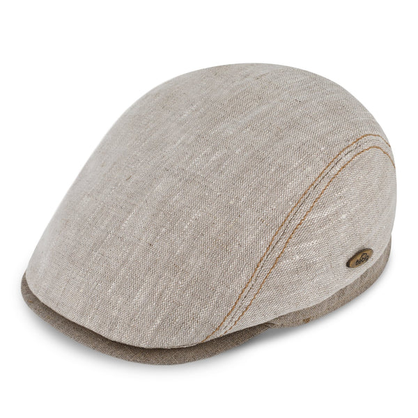 Woolton Flatcap aus Leinen | Made in Italy