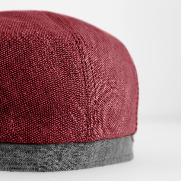 Woolton Flatcap aus Leinen | Made in Italy