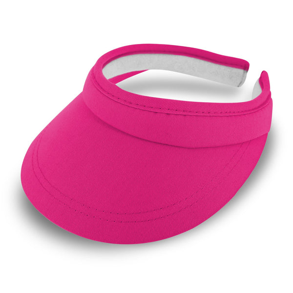 Clipvisor in One Size aus 100% Baumwolle mit Frotteeband | Sonnenschutz in vielen Farben