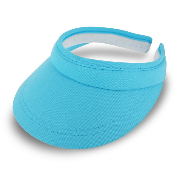 Clipvisor in One Size aus 100% Baumwolle mit Frotteeband | Sonnenschutz in vielen Farben