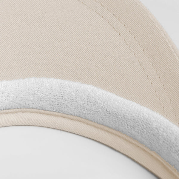 Clipvisor in One Size aus 100% Baumwolle mit Frotteeband | Sonnenschutz in vielen Farben